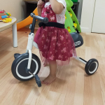 モニター参加したアイデスの三輪車(●&acute;&omega;｀●)ここのメーカーさんの商品はどれも可愛かった。#ディーバイクダックス #dbikedax #2歳 #3歳 #三輪車 #ダックス #monipla #ides&hellip;のInstagram画像