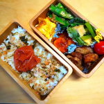 今日のお弁当は、カネ吉のだしふり（かつお)を使用😆枕崎産かつおの荒節・国産海苔・北海道産とろろ昆布　が入ってます✨ふりかけ自体味が濃くなくて、かつおぶし本来の優しい味がベースとなっ&hellip;のInstagram画像