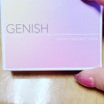 GENISHのカラコンお試しさせていただきました！カラコンはよくつけるしハーフカラコンがめちゃ好き～❤1箱2枚入り使用期間  1ヶ月14.5mなんとこれ16色のカラ&hellip;のInstagram画像