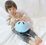 ⠀@ides_official 1歳からのヘルメットキャッピープチ(Cappy petit)✨ヘルメットデビューしました♡コロンとかわいいオシャレなヘルメット♡&hellip;のInstagram画像