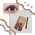 𓂃𝘦𝘺𝘦𝘭𝘪𝘯𝘦𝘳 𓍼..ルミアグラス( @lumiurglas )のアイライナーを使わせて頂きました 🌼チェスナットブラウンって色味で木の色みたいな、ダークブラウンよりほ&hellip;のInstagram画像