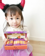 ハロウィン メルヴェイユコンコルドをモニターさせていただきました😊❣️マロン、パンプキン、コーヒー味のクリームをサンドしたラングドシャクッキーの詰め合わせです💗ハロウィン仕様の可愛いパ&hellip;のInstagram画像