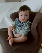 ..@donebydeer_japan @donebydeer @nookswebshop 様✨のモニターさせてもらってます👋..今回のコーデ✨おもちゃの色に合わせてコ&hellip;のInstagram画像