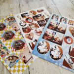 「みんなのシール」スマホで簡単に作れるシール🎵フレームや枠の種類も豊富でした✨ハロウィン🎃フレームも可愛くて迷ったけど年賀状用をメインで作っちゃいました💟あとはどこ&hellip;のInstagram画像