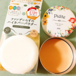 【ファンデいらずのハイカバーパウダー】綺麗な花柄の缶にテンションが上がりますが、可愛いだけじゃない機能抜群のフェイスパウダーです😄﻿﻿下地を塗った後、ふわふわのパフでパウダーを乗せるだけで&hellip;のInstagram画像