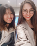 ...いつも急遽会うことになる笑.急遽会うけどいつも爆笑..刺さない美容鍼！？手軽に美容鍼が出来る美顔ローラーが持ち運びできてオススメ😊....&hellip;のInstagram画像