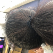 「後姿の写真です。」白髪ケア商品開発のためのインタビュー！高級ヘアケア商品をプレゼントいたします♪の投稿画像