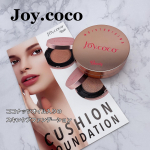 .*･ﾟ　.ﾟ･*.﻿﻿@joy.coco_japan 様より﻿ココナッツオイル入りの﻿クッションファンデーションを﻿お試しさせていただきました&hearts;️﻿﻿肌色補正、下地、UV&hellip;のInstagram画像