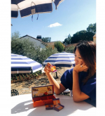 こんにちは😃.今日も昼間はポカポカ陽気でしたね‼️こんなお天気の日には、お外でカフェタイム☕️.もうすぐハロウィン🎃だしお取り寄せした可愛いクッキー🍪　@colombin_&hellip;のInstagram画像