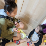 最近投稿が全くできておらず😅💦一気にフィード埋めてしまいますが🙇&zwj;♀️ニッセンさんから長女に今の時期にぴったりなパーカーワンピをいただいていました♡😍🙆　ニッセンで服を注文した&hellip;のInstagram画像