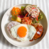 「ハンバーグランチプレート」の画像（1枚目）