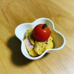 ごと株式会社さんのごと芋ペーストを試させてもらいました！甘い！！息子に味見させたら、なくなっちゃいそうだったので、すぐに回収して、ポテトサラダとサツマイモプリンを作ってみました。どちら&hellip;のInstagram画像