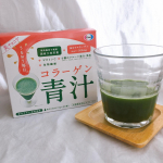 先日から、エーザイ様の『美 チョコラ コラーゲン青汁』を飲み始めました。実は、青汁は初めてなんです。粉を溶いた後の深緑色にドキドキ。苦いのを覚悟して飲んでみたらびっくり😳とっても飲&hellip;のInstagram画像