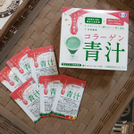 美チョコラのコラーゲン青汁✨欲しいが全部入っちゃった⸜(* ॑꒳ ॑* )⸝♡これ1杯で健康も美容も👍楽チン美味しい😋今まで見てきた青汁の中でも粉の色が濃い！粒子細かい！&hellip;のInstagram画像