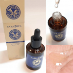 #ナマシアボタニカルフェイスオイル を使ってみました🎶 天然由来成分100％美容オイル🌼非加熱でシア本来の美容成分がそのまま残っています😉5つの植物オイル(アーモンド油、アルガンオ&hellip;のInstagram画像