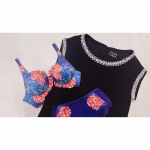 アンダーベルトの締め付け、ワイヤーの不快感、肌あたりなど不快に感じる要素を無くすように独自のパターンで構成されているブラ、エクサブラ・ミディ🌹💕✨..エクサブラ( @exabra_onli&hellip;のInstagram画像