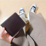 ..BRITISH GREENu0040glencheck_official 英国製ブライドルレザー使用の二つ折り財布。最近夫にプレゼントしたお財布。高級感があって使いやす&hellip;のInstagram画像