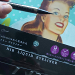 ミラノコレクションデザイナー中島篤がプロデュースコスメニブ　リクイドアイライナー BK1（ブラックブラック）大きな目も小さな目も一重も二重もおくぶたえも魅力を引き出せる漆黒（ブラックブ&hellip;のInstagram画像
