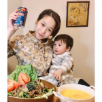 Enjoy beer with vegetables🥬🍅🧅🍺I want to drink alcohol while trying my best on a diet🤣A fun night&hellip;のInstagram画像