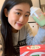 基本朝抜きで昼夜炭水化物でやばかったから、とりあえず青汁ってずっと飲んできたけど、めちゃくちゃ美味しい🤤﻿﻿それに合わせて食事も少しだけ改善🧸🍴﻿朝は青汁、昼は炭水化物がっつり、夜は炭水化&hellip;のInstagram画像