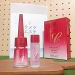 【Celbest　LIPOCOLLAGE(セルベストリポコラージュ　ラメラエッセンスC<美容液>)】①1剤エッセンス1本（写真左）②②剤ウォーター9.8ml（写真右）箱に入っていました&hellip;のInstagram画像