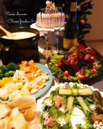 クリスマスディナー🎄クリスマスは終わってしまいましたが・・・クリスマスpostにもう少しお付き合いください✨昨日の家族でのクリスマスパーティーのメニューは・ローストチキン・シー&hellip;のInstagram画像