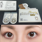 #ナチュラルカラコン☑︎#アレグロ2ウィーク #ロンドアンバーをお試し中です！■DIA : 14.0■B.C : 8.6■PWR 0.00(度なし)／-0.50／-1.&hellip;のInstagram画像