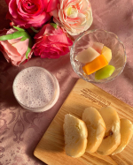 《フードロス削減スムージー》スムージーとフローズンフルーツをモーニングでいただきました🍹 🍇✨.こちらのフルーツは、高級ながらも本来傷などで廃棄されるはずだった規格のもの🥺.&hellip;のInstagram画像