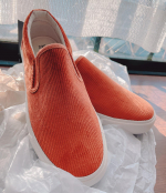 ニッセンのスリッポンスニーカーをモニターさせていただきました✨.ニッセンの商品を沢山モニターさせていただけて嬉しい☺️.何色のスリッポンが届くか楽しみに待っていたところ1番欲しかったコ&hellip;のInstagram画像