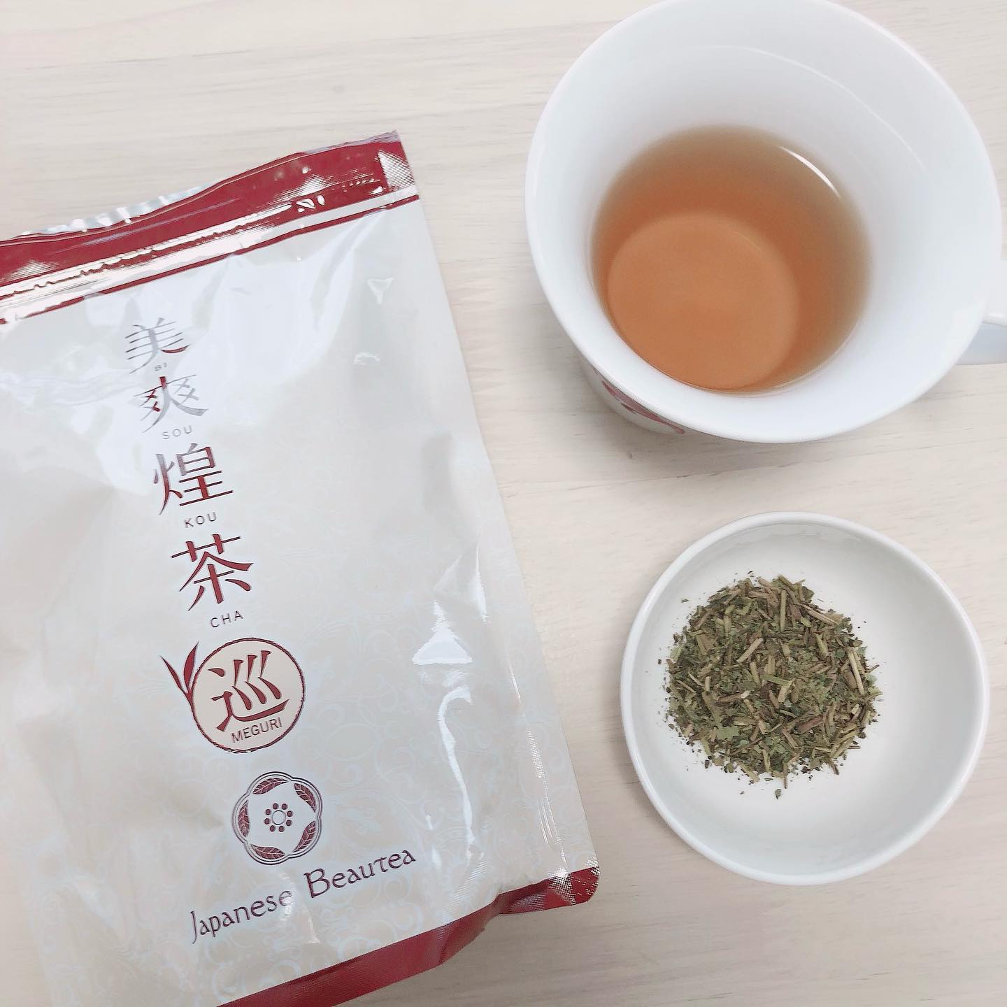 口コミ投稿：🌸美爽煌茶・巡・食生活の乱れが気になる😱・お通じがよろしくない・そういや運動して…
