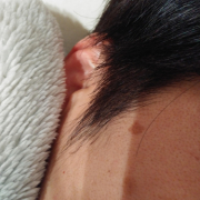 「よろしくお願いします」★画像投稿★お顔の気になる「シミ」「黒ずみ」に！ピンポイント美白パックを使って景品をゲット～！の投稿画像