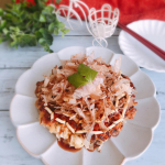 こんにちは😊お節に飽きてきた時にお節の余り物を使ってお好み焼き作りました💕マルトモ株式会社様よりいただいた花かつおとかつおパックを使いました✨✨✨生地にはお節の余り物とかつおパック&hellip;のInstagram画像