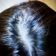 「うすげ」★新商品モニター★白髪・薄毛を隠せるヘアファンデーション使って画像投稿～の投稿画像