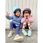 ・﻿・﻿子供が子供らしい表情をしてる写真って大好き♡﻿﻿今回は @ides_official さんのヘルメットを﻿モニターさせていただきました👦🏻👧🏻✨﻿﻿ライブ中に『マッ&hellip;のInstagram画像