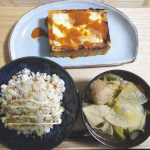 ・・#おうちごはん#夕飯#夕食#晩ごはん#夜ごはん#食事記録#料理記録#料理日記#手料理#手作りごはん#おつまみ#食卓#簡単ごはん#おから#厚揚げ#肉団子#スープ#鍋#アサムラサキ#モニプラ#&hellip;のInstagram画像