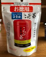 今日も寒いですね😨寒いに日には大好きなこんぶ茶を飲んでほっこりしませんか？玉露園のお得用こんぶ茶は、95グラムと大容量。いつものこんぶ茶と比べるとほぼ倍量なので、たっぷりいただけます😄&hellip;のInstagram画像