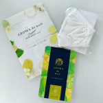 マスクにシールを貼るだけで、ふわっと柑橘の香りがして、爽やかな気分になれるマスク☺️シール1枚でリフレッシュ出来てマスク生活が楽しくなります♪シールもハリネズミで可愛いい💕#アロマde&hellip;のInstagram画像