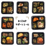 ，RIZAPの食事メソッドを1食分に凝縮した﻿手軽に食べられるプレートアソートセット！﻿﻿4つのおすすめポイント👀✨﻿✔️RIZAP管理栄養士監修﻿✔️RIZAPのメソッドを1&hellip;のInstagram画像