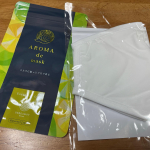 ウエルベストのアロマdeマスクをお試ししてみました。シールをつけるだけで、マスクにほのかな柑橘系の良い香り🥰#アロマdeマスク #アロマデマスク#AROMAdemask #マスク生活を快適&hellip;のInstagram画像