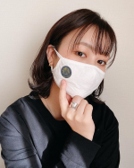 ﻿﻿﻿﻿﻿﻿﻿アロマdeマスク(アロマデマスク)﻿﻿﻿﻿前回紹介したマスク😷﻿付けたらこんな感じだよぉ〜﻿﻿﻿ウィズコロナの新しい生活&hellip;のInstagram画像