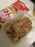 かつお節とお好み焼き