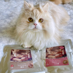 ✩.*･ﾟ.先日、鹿肉ドライをお試しさせていただいた総合栄養食のキャットスタンス🐱今回は｢鹿肉ウェット｣と｢ひめ鯛ウェット｣です❣⃛お肉派の猫ちゃんには野生鹿肉🦌お魚派の猫ちゃ&hellip;のInstagram画像