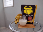 *🍌🍌🍌🍌🍌🍌プロテイン届きました😆💕BMS WHEY PROTEIN 100 ホエイ プロテイン バナナ スムージー*ブランドバナナ『甘熟王バナナ』を配合したスムージーのような飲&hellip;のInstagram画像