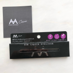 ミラノコレクションデザイナーの中島篤さんがプロデュースするコスメATSUSHI NAKASHIMA Cosme　ニブリクイドアイライナーBK1お試しさせていただきました😊✨✅　落ちない&hellip;のInstagram画像