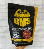 BMS WHEY PROTEIN 100 ホエイ プロテイン バナナ スムージーをモニターさせていただいています♡吸収の速い&ldquo;ホエイプロテイン&rdquo;を使用し、1食(30ｇ)でたんぱく質20ｇを&hellip;のInstagram画像