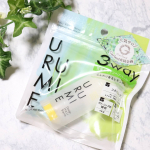 URUMIEのヘアバームをお試ししました&hearts;.ヘアスタイリング時だけでなく、リップバームや手の保湿クリームとしても使える万能バームです(*^^*).気になるアホ毛に塗り塗りするだけで髪が&hellip;のInstagram画像