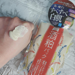 (●･&omega;･)ﾉ------------start------------﻿﻿ワフードメイド「酒粕パック」﻿くすみ、乾燥対策に使ってます♡﻿酒粕を使った洗い流すパックなのです！！﻿洗&hellip;のInstagram画像