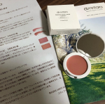#アムリターラ ダマスクローズチーク「クリーミー」SPF40 PA ++++今回モニターをさせていただきました❤フィトケミカルと呼ばれる植物のエナジーを利用し真の美しさへ導いてくれ&hellip;のInstagram画像