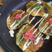 「お好み焼き」〈かつお節を使ってLet's エコクッキング！〉余った野菜の活用やリメイク料理など、かつお節を使ったエコ料理画像を投稿しよう！！の投稿画像