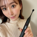 &bull;﻿&bull;﻿クラプロックスの音波式電動歯ブラシ✨﻿ブラック is ホワイト🦷✨使い始めました♡﻿﻿﻿ホワイトニングの粉パウダー付きで﻿お家ホワイトニング！(&cap;︎&acute;｡&bull;o&bull;｡`)&hellip;のInstagram画像